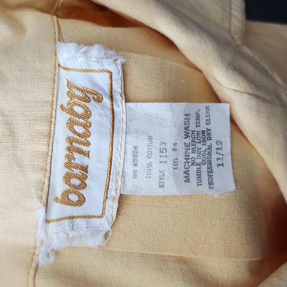 Vintage 60's 70's Short Sleeve And Skirt Safari Fashion Matching Set Sz11/12 - Picture 6 of 16